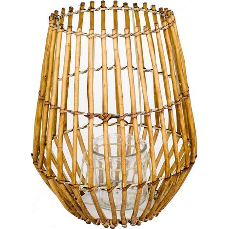 Signes Grimalt Décoration de Candelabro  Candelabro Vases et support brun 16x16x34cm 27624