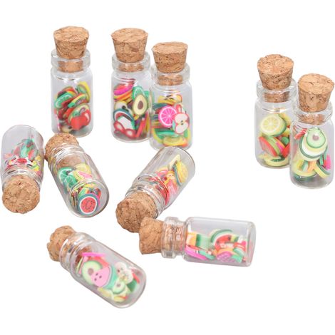 Mini-modèle de bonbons pour maison de poupée, adorable décoration de cuisine avec bouchon en liège pour maison de poupée à l'échelle 1:12 (1/5)