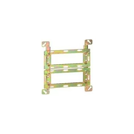 Legrand 074825 - Old Mosaic screw support - for horizontal mounting - 2x6 Modules
