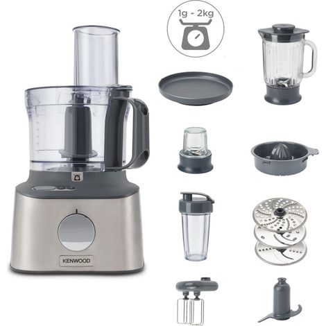 Robot da cucina Kenwood multifunzione 800W cromo 2.1L