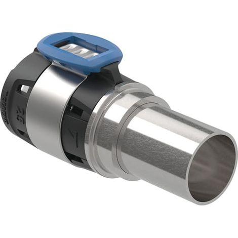 Geberit FlowFit Übergang auf Kupferrohr- Klemmringverschr bleifreie Siliziumbronze Cu 16-15mm (1/5)