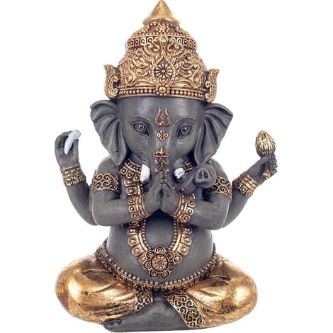 Signes Grimalt Buddha -Figurenfiguren Gandas Golde 8x11x15cm 24011