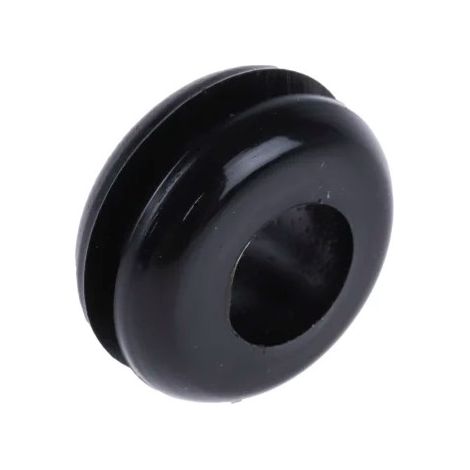 Passe-câble RS PRO, Ø câble max. 5mm, Ø découpe 7.4mm, panneau 1.7mm max en PVC ( Prix pour Sachet de 250 )