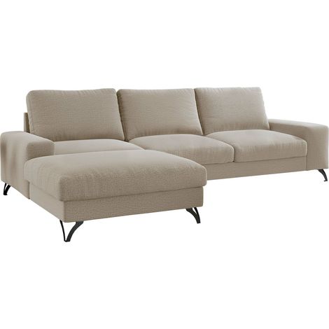 Sofá rinconero ComfiDream Lyrana I, Izquierda, Función de descanso, Almacenaje, 300x179x91cm, 0
