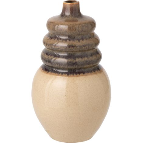 Vase en Céramique "Dune Castle" 50cm Beige (1/2)