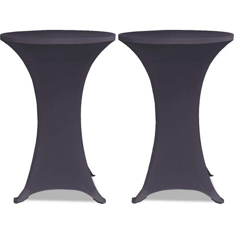 Maison Exclusive - Copertura Elastica per Tavolo 60 cm Antracite (1/5)