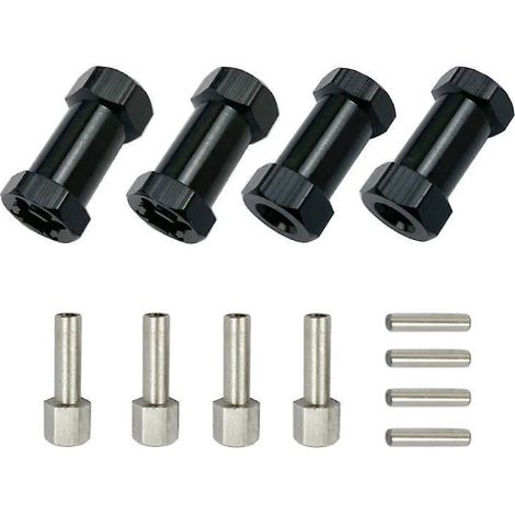 the Lord Of The Tools Adaptateur Hexagonal 12 Mm Rc Pour Roue De Voiture Tlcommande - Adaptateur De Pilote En Mtal Compatible Avec Axial Scx10 Rc (1/5)