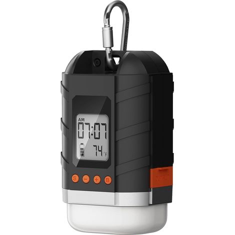Wiederaufladbare Mini-Campinglaterne mit 5 Lichtmodi, leicht und tragbar, integrierter 15600-mAh-Akku, Notfallausrüstung