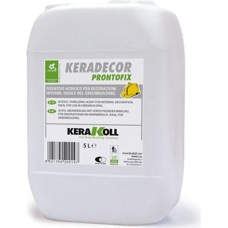 KERAKOLL 26600 KERADECOR PRONTOFIX NEUTRO 5 l - ref: K26600