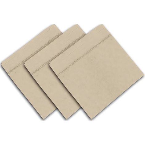 Lot de 3 serviettes 45x45 cm VENISE beige, par Soleil d'Ocre