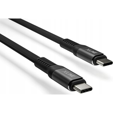XLINE USB Typ C - USB Typ C Kabel 2 m schwarz 1 Stück.