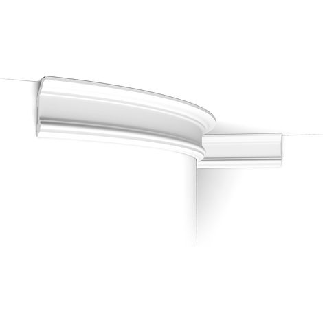Dekor Profil Orac Decor C321F LUXXUS flexible Leiste Eckleiste Zierleiste Decken Stuck Gesims Dekorleiste 2 Meter (1/4)