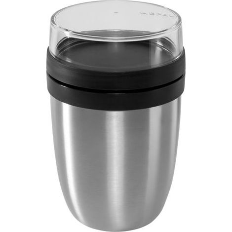 Mepal Thermo-Lunchpot Ellipse Edelstahl Nordic Black 500+200ml