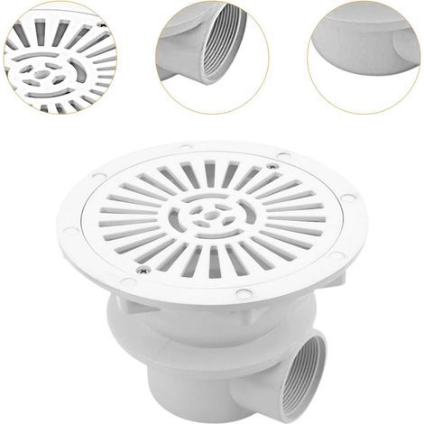 FITLAB-Remplacement du couvercle du drain principal de la piscine Réparation professionnelle Drain de fond de piscine facile à installer (1/5)