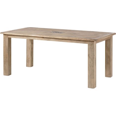 Esstisch Mango 200x100x76 beige lackiert RAILWAY