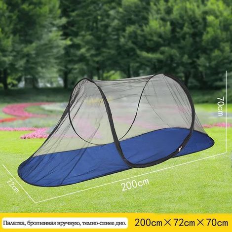 Mosquitera para camping al aire libre, tipo barco, desechable a mano, (200×120×150 cm)