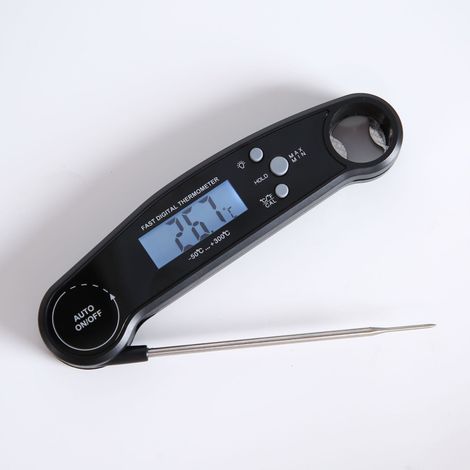 Sofort ablesbares Fleischthermometer zum Kochen, schnell und genau