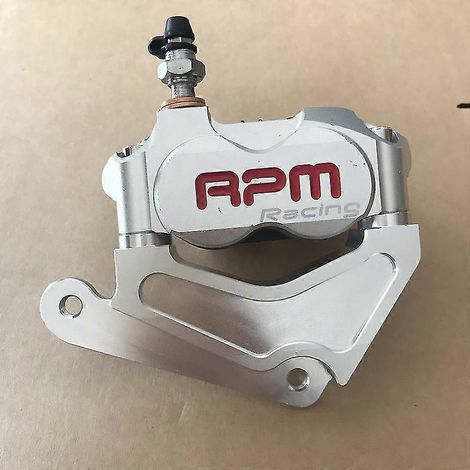 Étriers de frein radiaux à quatre pistons de 82 mm pour moto Honda Dio AF 18/27/28/34/35 - Argent 200 mm (1/5)