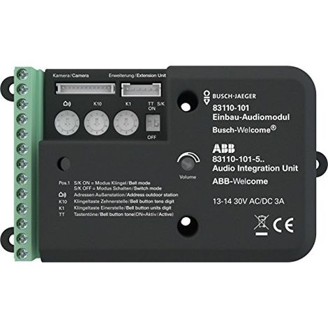 BUSCH-JAEGER BUSCH-JAEGER J. ENCASTRABLE AUDIO MODULE 83110101 2CKA008300A0521