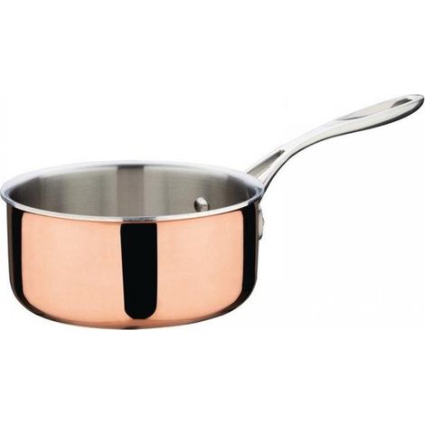 Casserole cuivre triple paroi (Ø)160 mm, compatible induction (1/5)