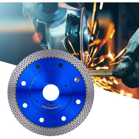 Disque diamanté pour meuleuses d'angle, conçu pour le béton et le marbre, diamètre 105 mm (1/5)
