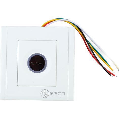 serrure de porte-Interrupteur tactile pour contrôle d'accès sensibilité élevée 12-24VDC bouton de sortie pour portes bois/métal (1/4)