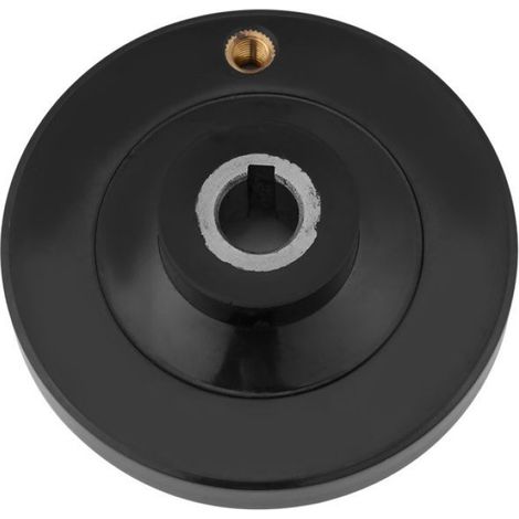 Volant - Bakélite - Pour Fraiseuse Tour Meuleuse - Arrière Ondulé - Poignée Rotative Amovible - 1 Pièce (1/5)