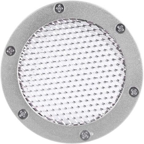 Évent de Grille de Conduit, Entrée D'entrée D'évent de Pare-chocs D'air de Course de Voiture Universelle, évent D'aération de Pare-chocs Universel pour Admission D'air Froid (Argent) (1/5)