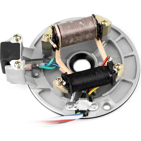 Plaque de stator JH70, bobine d'allumage, rotor de magnéto pour motos de motocross 70cc, 90cc, 110cc et 125cc