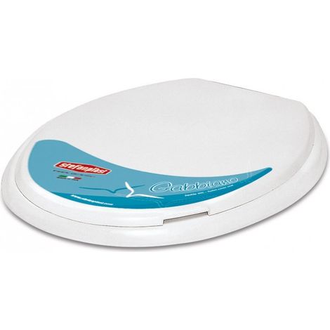 Copriwater Tavoletta Wc in plastica gabbiano 47 x 38 x 4 cm
