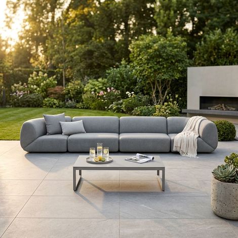 PETALUMA - Set salotto da giardino modulare