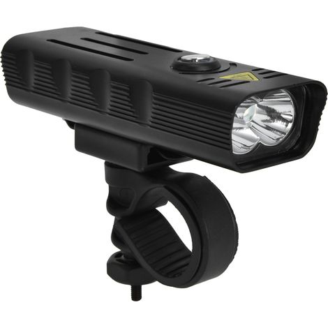3-in-1 Multifunktions-Fahrradlampe mit Akku, großer Reichweite, kompakt, 4 Geschwindigkeiten, Frontscheinwerfer für Outdoor-Radtouren (1/5)