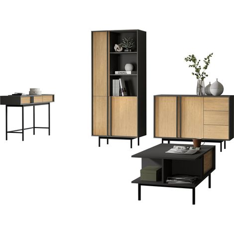 Conjunto de salón Levali 117, Roble