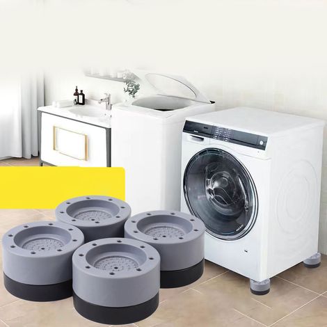 Support antidérapant pour machine à laver en PVC et fibre de résine, hauteur 3,5 cm, absorbe les vibrations, surélévateur pour domicile