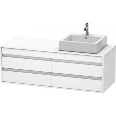 Duravit Ketho consola mueble bajo lavabo, suspendido,