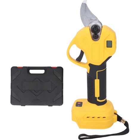 Élagueuse sans fil 25mm écran LCD – Cisailles électriques jardin arbre branches BL1815 BL1820 BL1830 batterie, jardin (1/5)