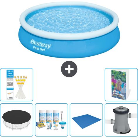 Bestway Piscina Bestway Fast Set Rotonda - 366x76 cm - 7-pezzi  S77