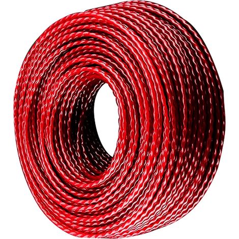 Fil de débroussailleuse Câble électrique pour débroussailleuse, mangeur mauvaises herbes, fil corde (2,0 mm x 50 m) - (1/5)