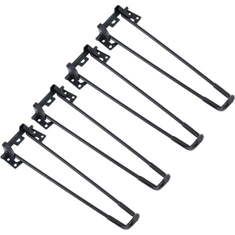 pieds de meubles pliables en pingle cheveux pour tables de (1/5)
