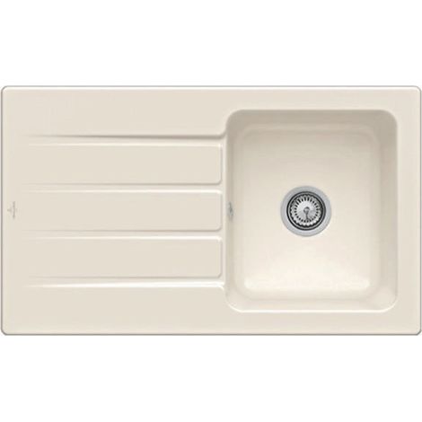 V&B Spüle ARCHITECTURA 50 860x510mm Handbetätigung crema