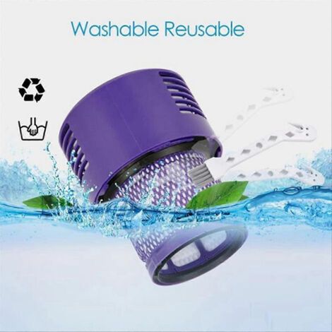 NALOOKAMIC Lot de 3 filtres de rechange pour aspirateurs Cyclone Animal Absolute Total Clean V10 SV12. (1/4)
