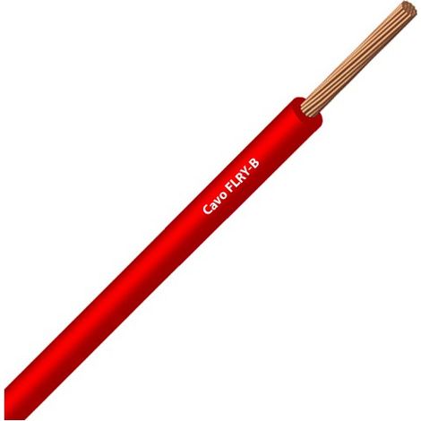 Câble Fil Unipolaire FLRY-B ISO 6722 Classe B Sec. 1,00 Rouge
