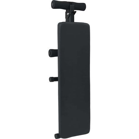 Banc pour abdominaux Noir 124 x 33,5 x 55 cm CFW345965 (1/5)
