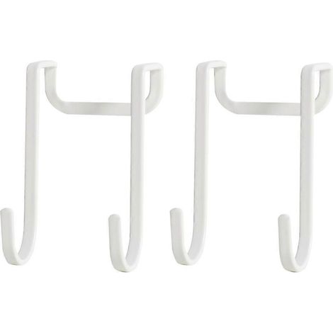 2 crochets de porte en fer forgé de style japonais, des crochets pratiques pour la maison qui ne nécessitent aucun perçage (1/5)