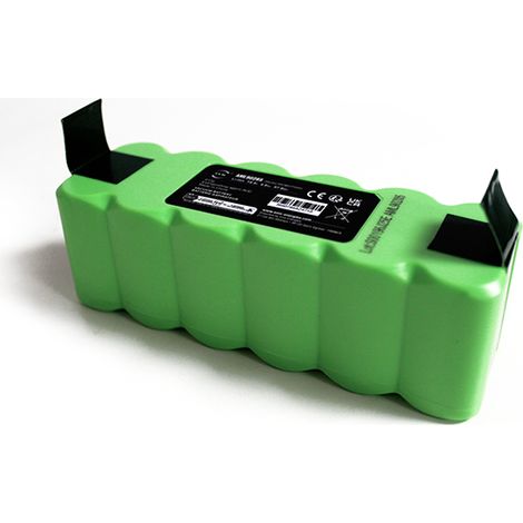 NX - Batterie aspirateur compatible iRobot grande autonomie 14.4V 4000mAh - 2130 (1/2)