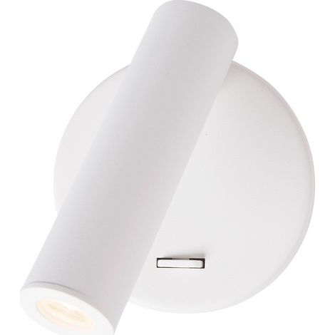 Merano Burnaby Liseuse Sable Blanc Aluminium LED 3W 3200K