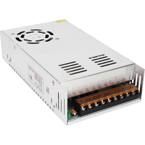 Schaltnetzteil-Treiberadapter aus Aluminiumlegierung, DC48V LED-Bildschirmstreifenleuchte für 3D-Drucker S‑500