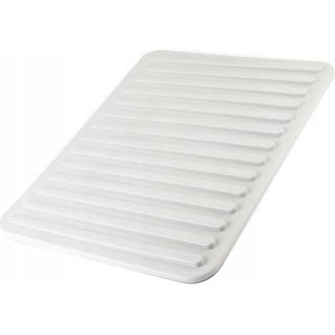 Tappetino per asciugatura in silicone scolapiatti KADAX bianco (1/5)