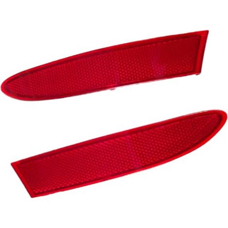 1 pair of 63147217315 and 63147217316 are suitable for 11-17 BMW X3 F25 rear bumper reflectors (1/4)