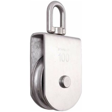 Ahlsen M100 Einrollen-Heberolle, 1000 kg Tragfähigkeit, robuste 304 Edelstahl-Einrollen-Drehgelenk-Heberolle (1/5)